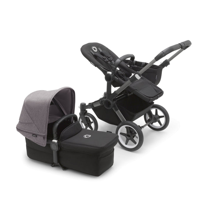 Bugaboo Donkey 5 Mono + FREE Newborn Rocker - Grey Melange