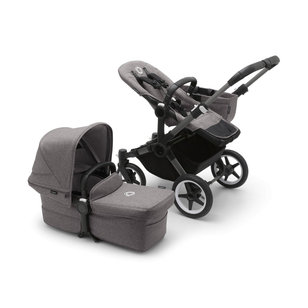 Bugaboo Donkey 5 Mono + FREE Newborn Rocker - Grey Melange