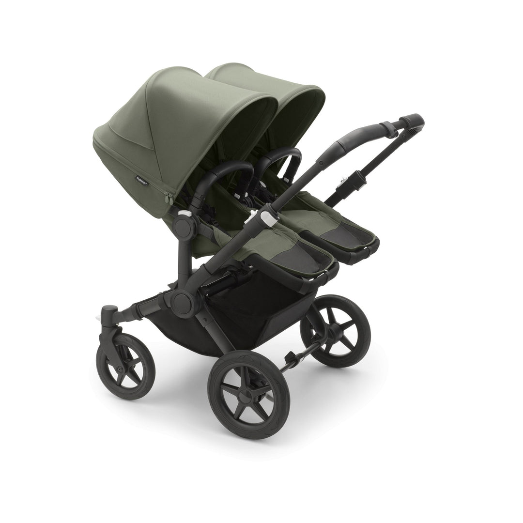 Bugaboo Donkey 5 Twin + FREE Newborn Rocker - Forest Green Complete