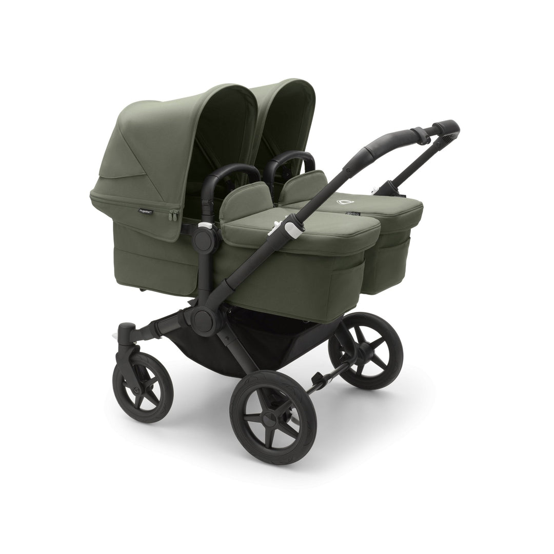 Bugaboo Donkey 5 Twin + FREE Newborn Rocker - Forest Green Complete
