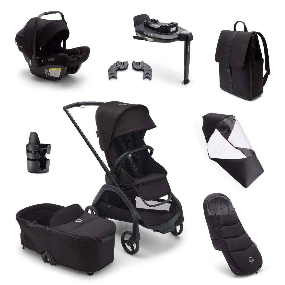 Bugaboo Dragonfly - Ultimate Bundle - Midnight Black