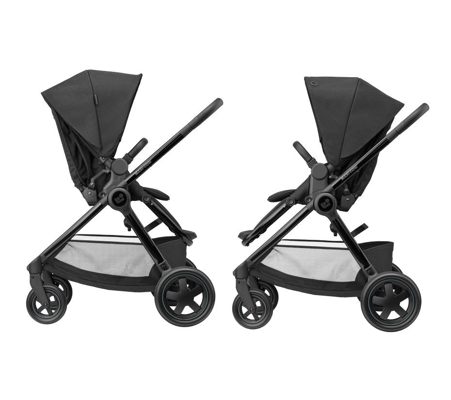 Maxi Cosi Adorra 2 Luxe Pushchair - Twillic Black - Pramsy