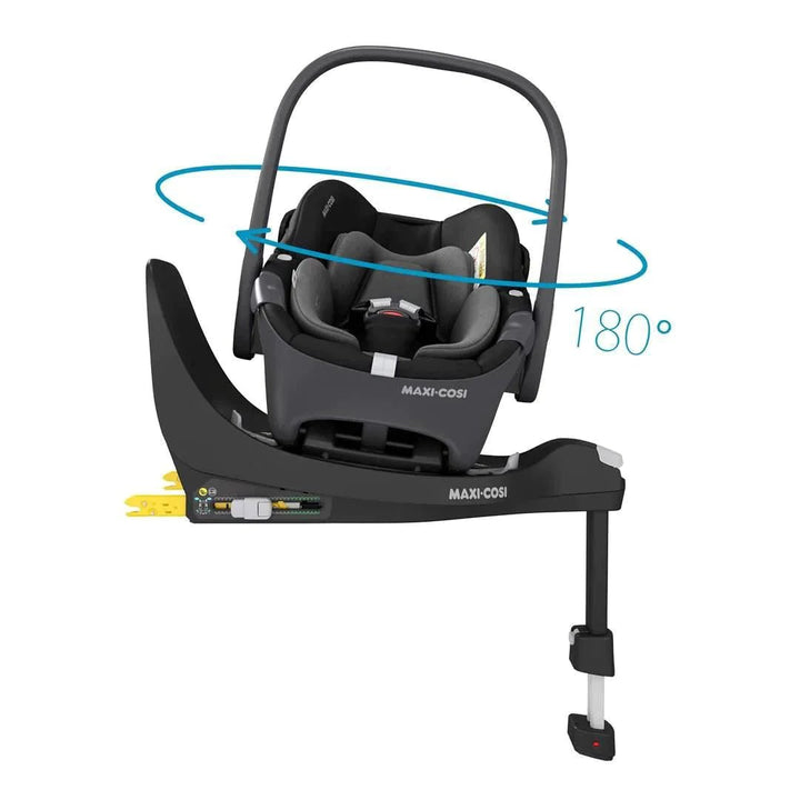 Maxi-Cosi Pebble 360 Car Seat + FamilyFix 360 Base - Essential Black - Pramsy