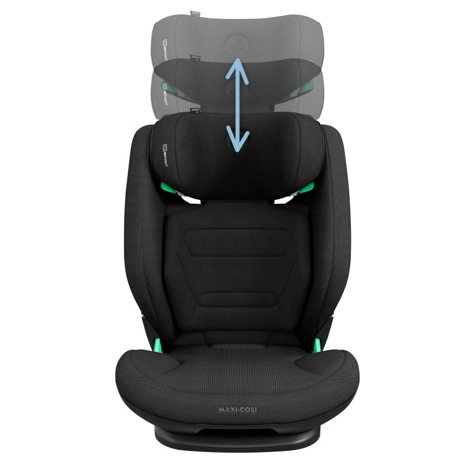 Maxi-Cosi RodiFix Pro2 i-Size Car Seat - Authentic Black - Pramsy