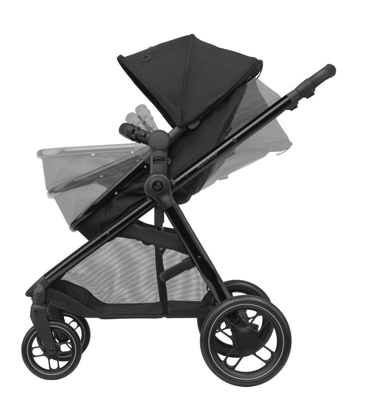 Maxi Cosi Zelia 3 Luxe Pushchair - Twillic Black - Pramsy