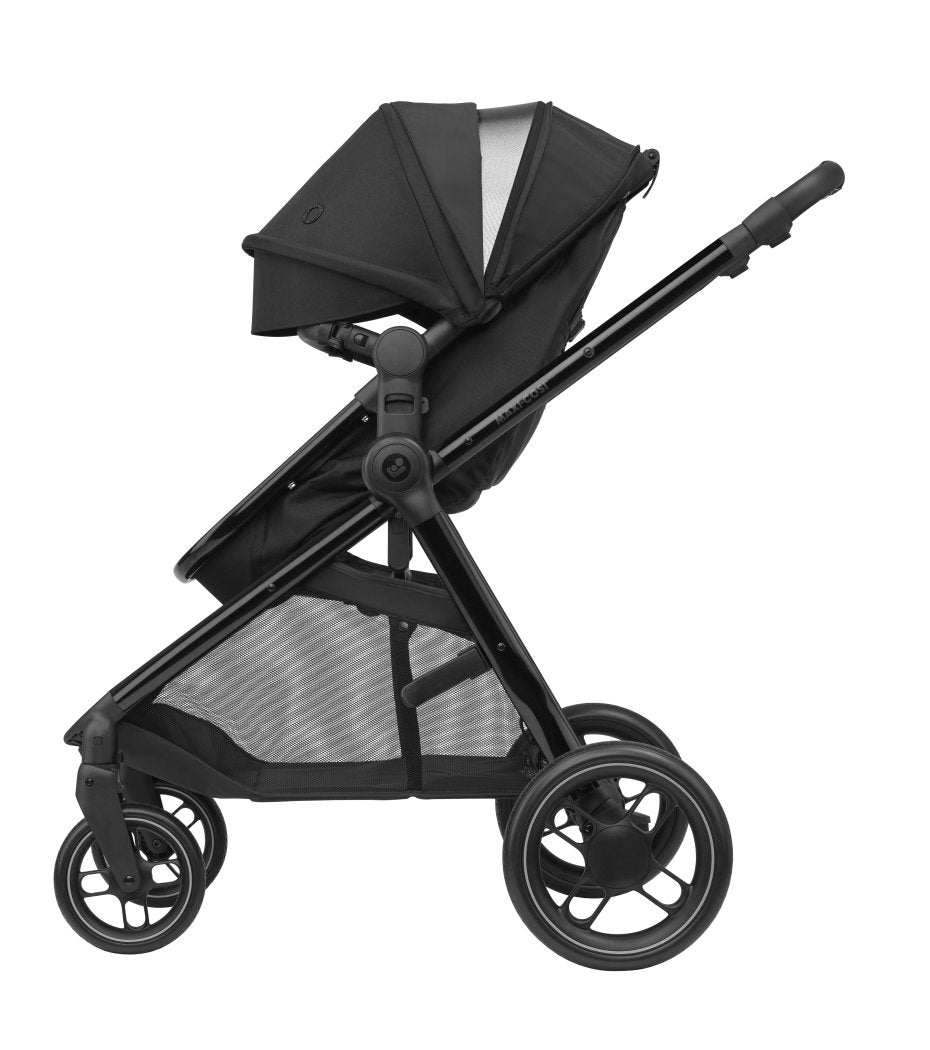 Maxi Cosi Zelia 3 Luxe Pushchair - Twillic Black - Pramsy