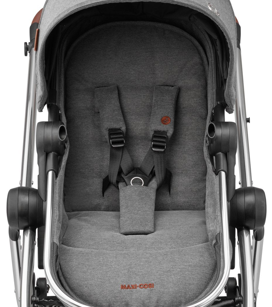 Maxi Cosi Zelia 3 Luxe Pushchair - Twillic Grey - Pramsy