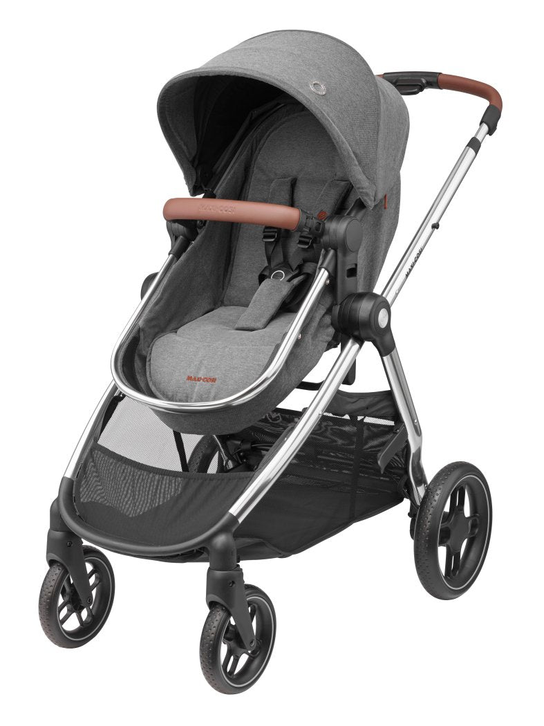 Maxi Cosi Zelia 3 Luxe Pushchair - Twillic Grey - Pramsy