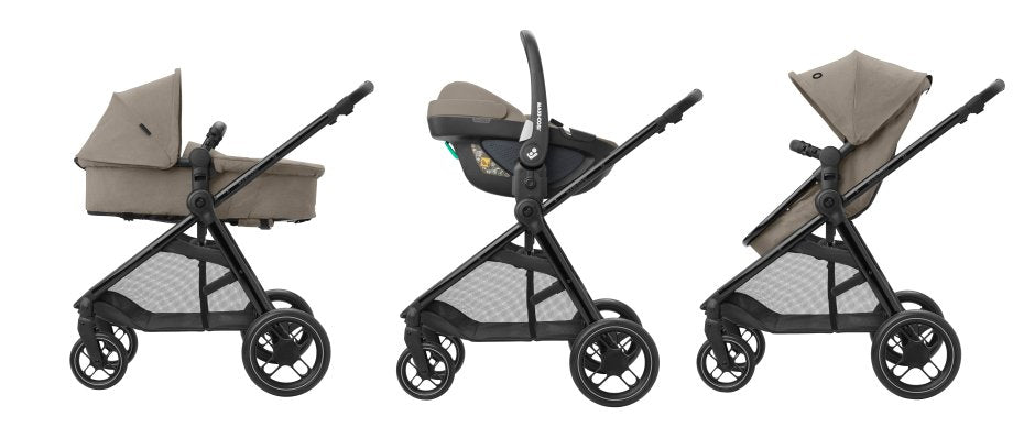 Maxi Cosi Zelia 3 Luxe Pushchair - Twillic Truffle - Pramsy