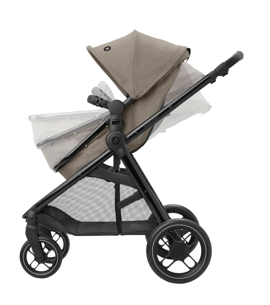 Maxi Cosi Zelia 3 Luxe Pushchair - Twillic Truffle - Pramsy