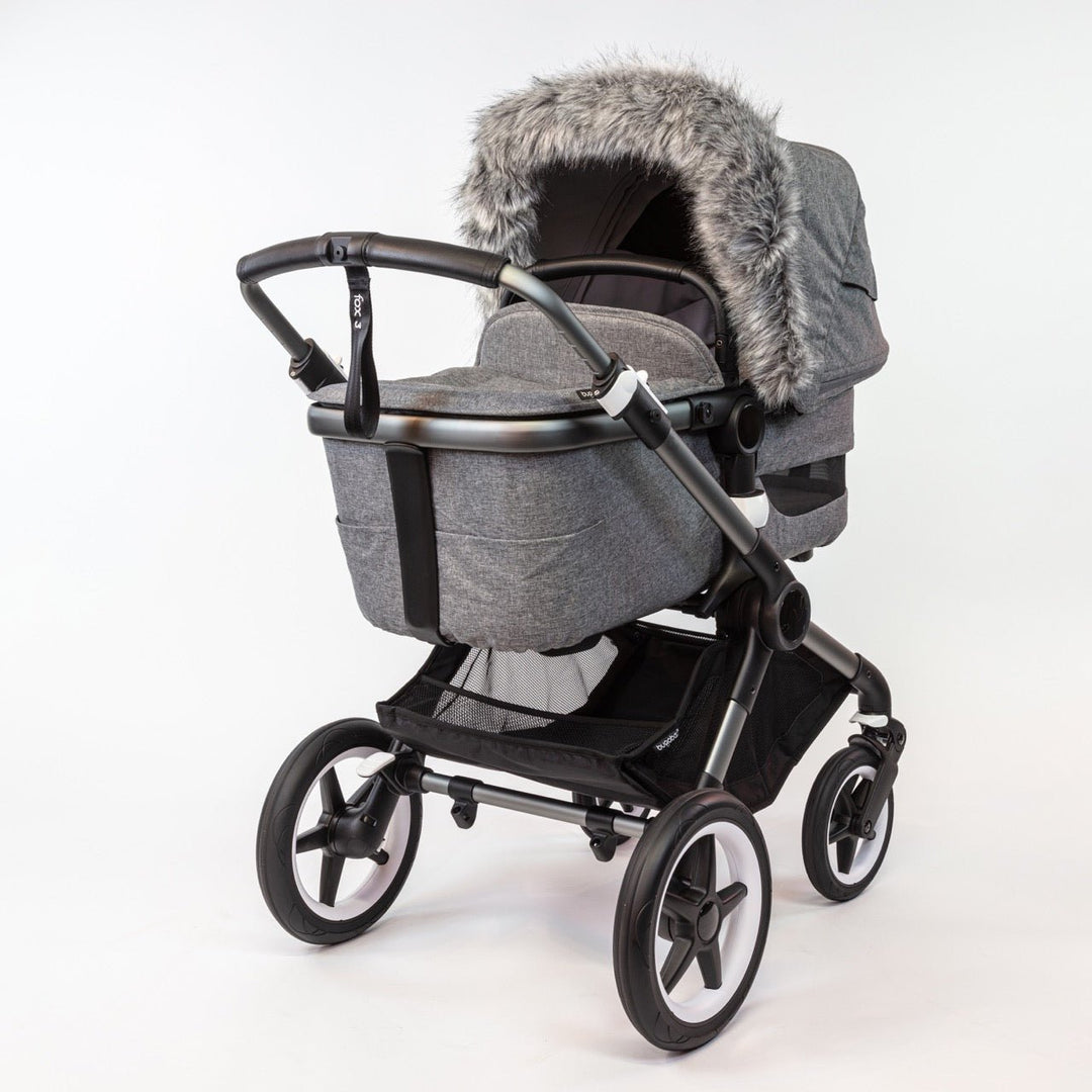 Pramsy Faux Fur Trim for Canopies - Husky