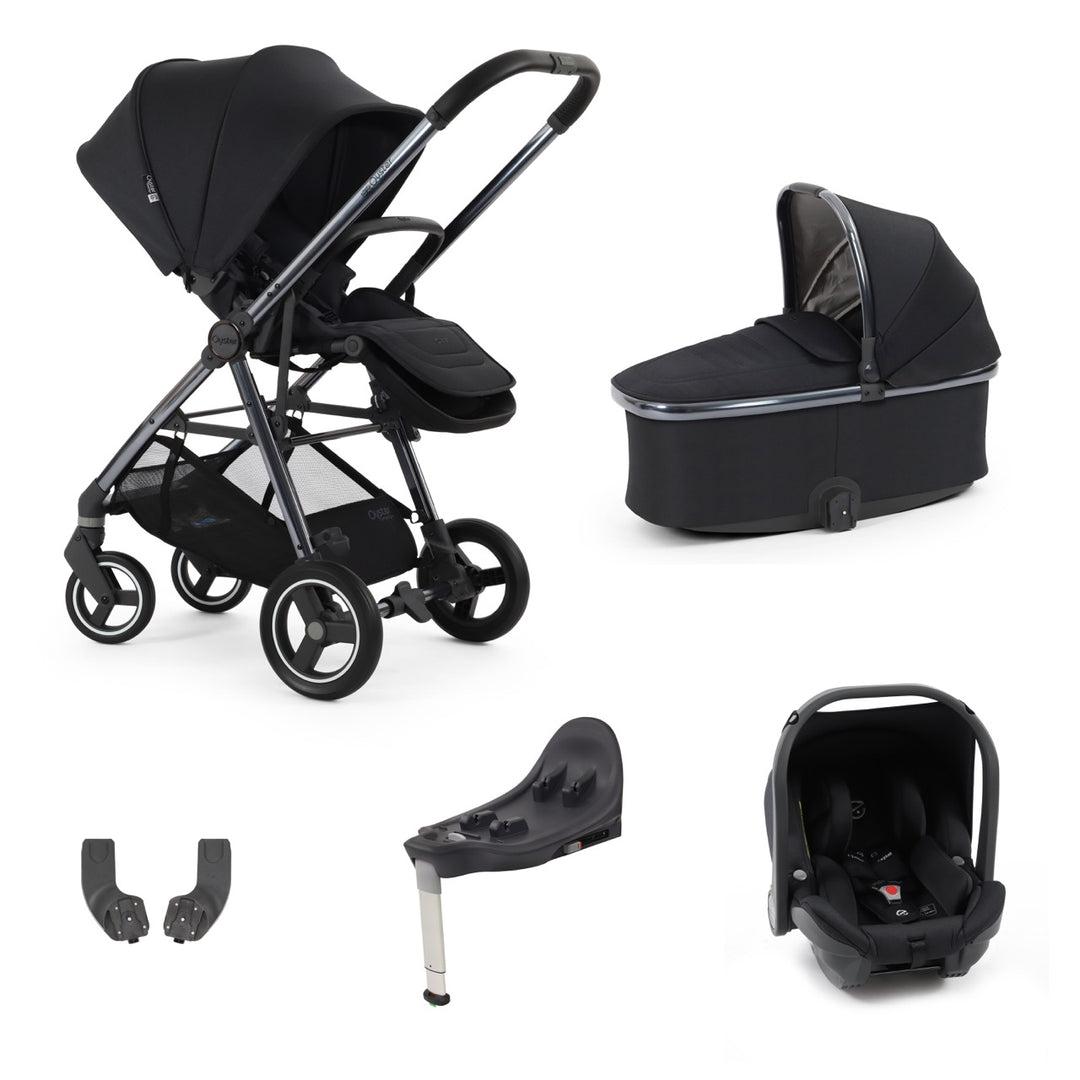 BabyStyle Oyster Gravity+ 5 Piece Package - Carbonite