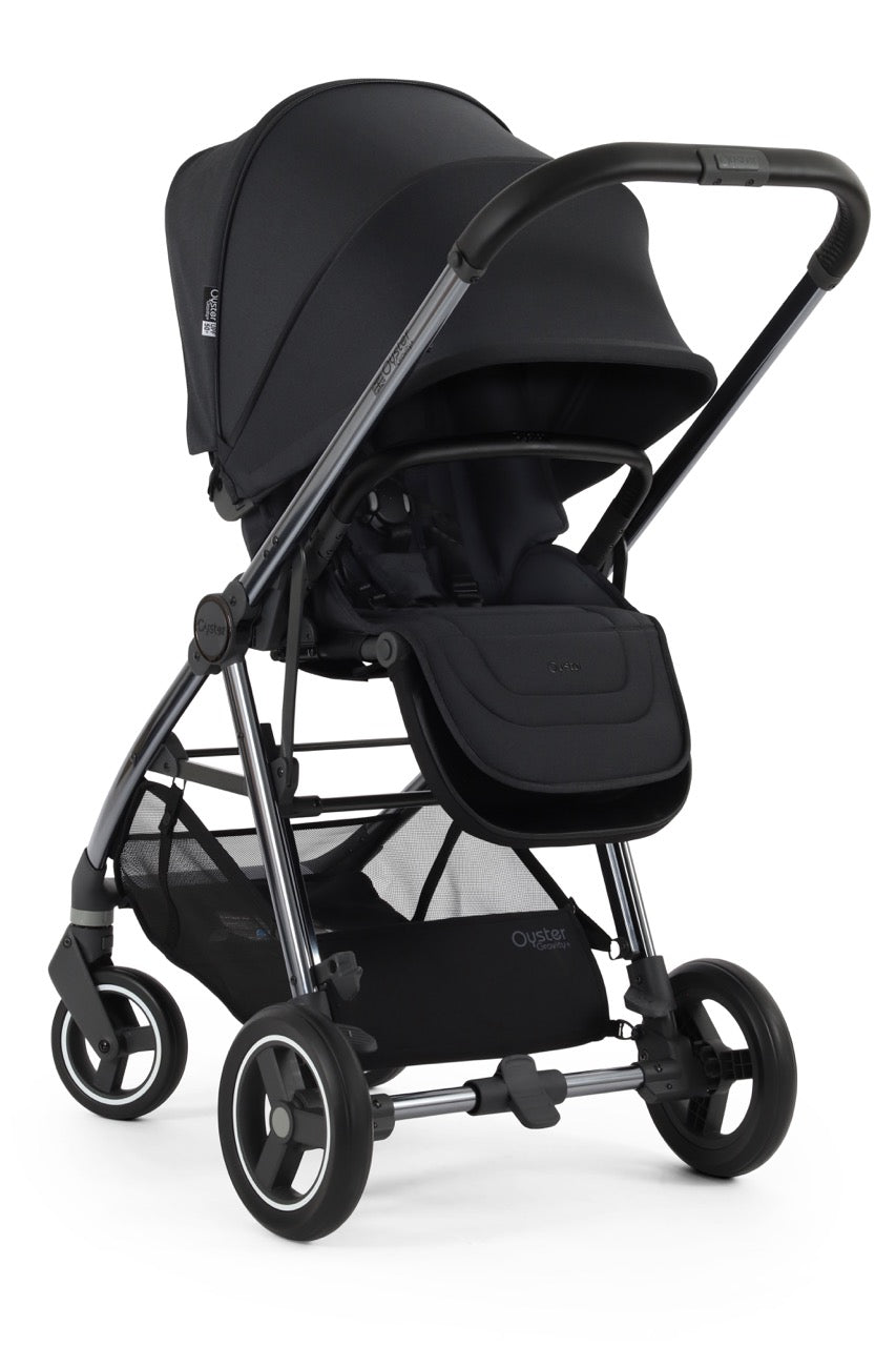 BabyStyle Oyster Gravity+ Stroller - Carbonite - Pramsy