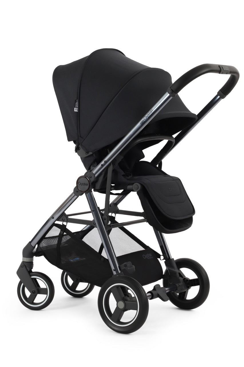 BabyStyle Oyster Gravity+ Stroller - Carbonite - Pramsy