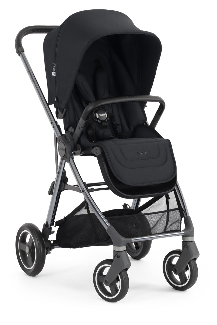 BabyStyle Oyster Gravity+ Stroller - Carbonite - Pramsy