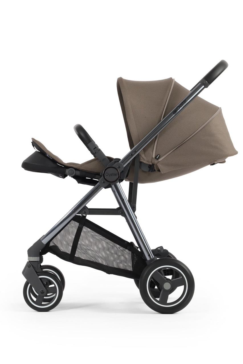 BabyStyle Oyster Gravity+ Stroller and Carrycot - Mink - Pramsy