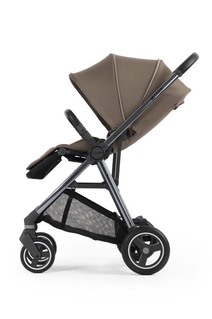 BabyStyle Oyster Gravity+ Stroller and Carrycot - Mink - Pramsy