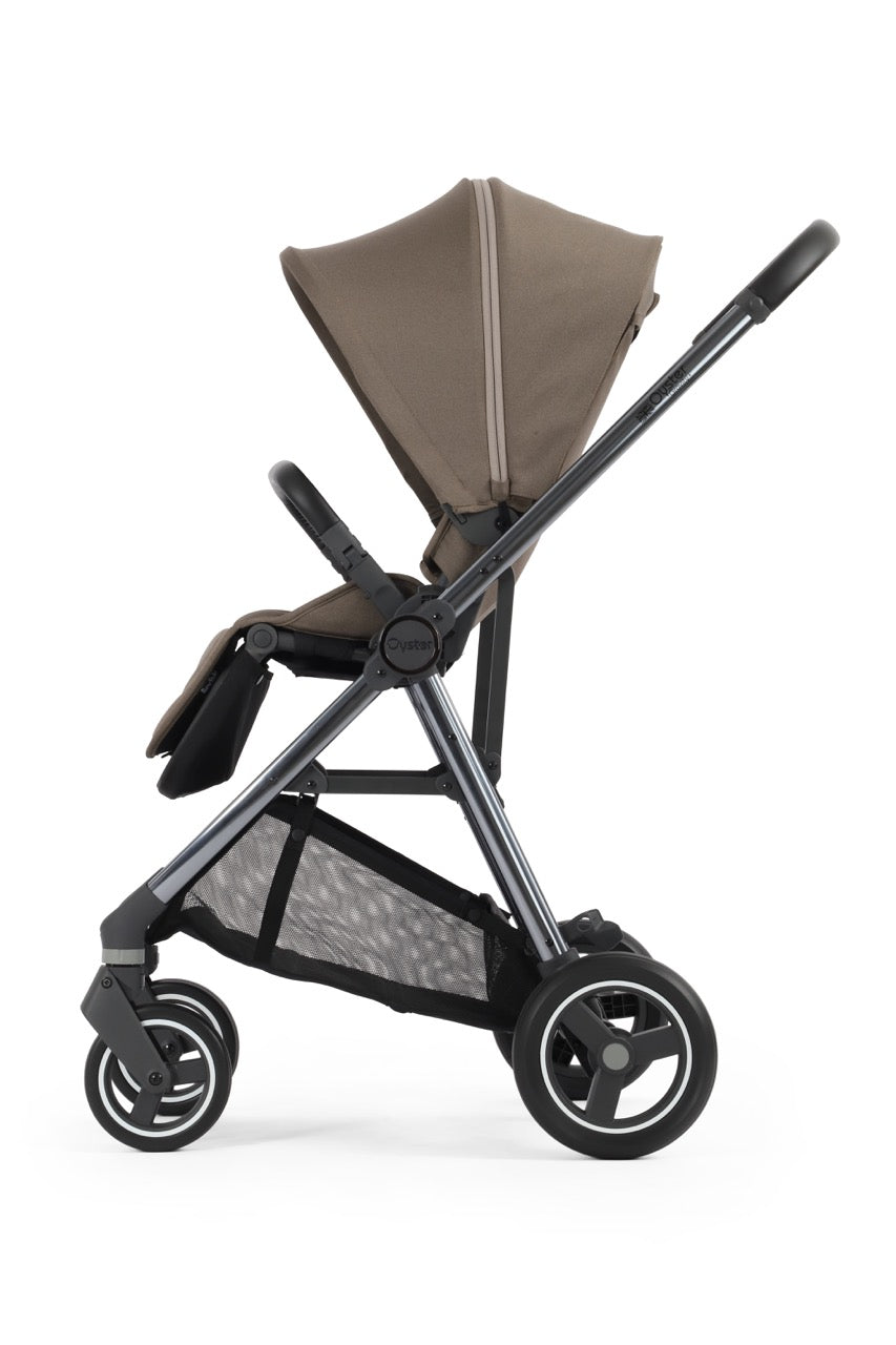 BabyStyle Oyster Gravity+ Stroller - Mink - Pramsy