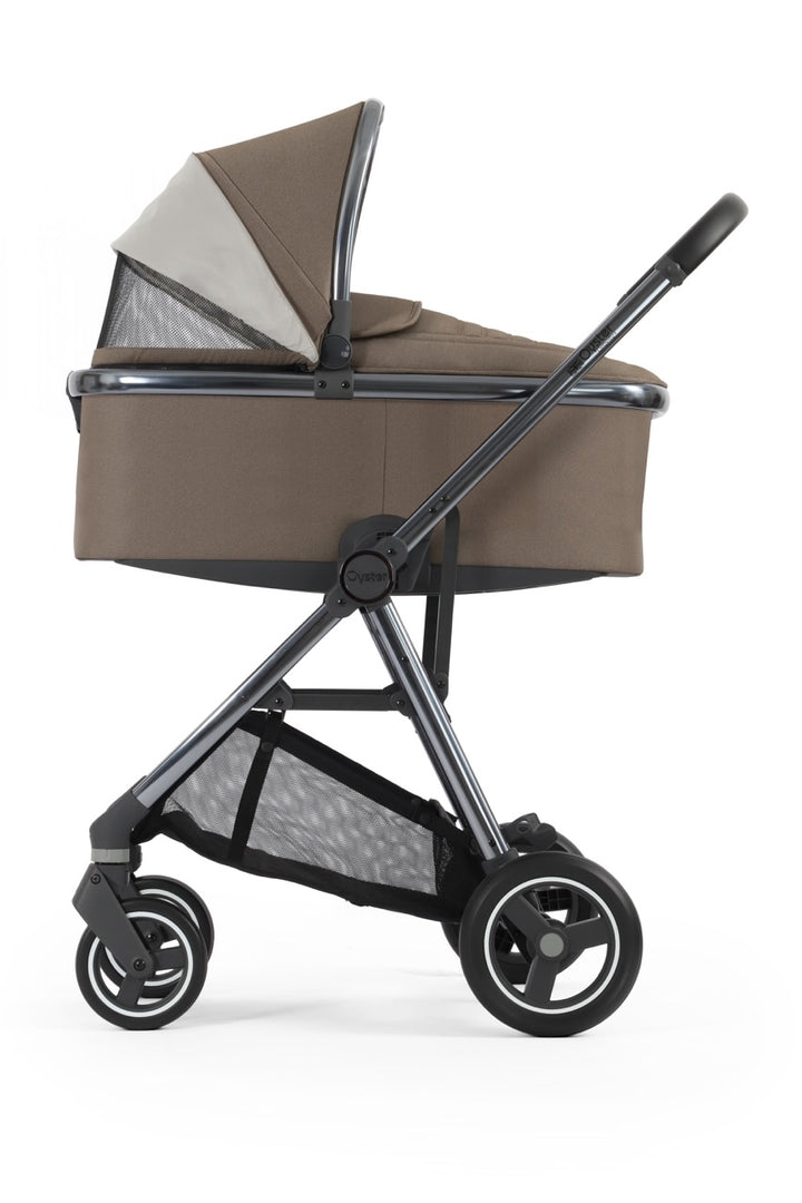 BabyStyle Oyster Gravity+ Stroller and Carrycot - Mink - Pramsy