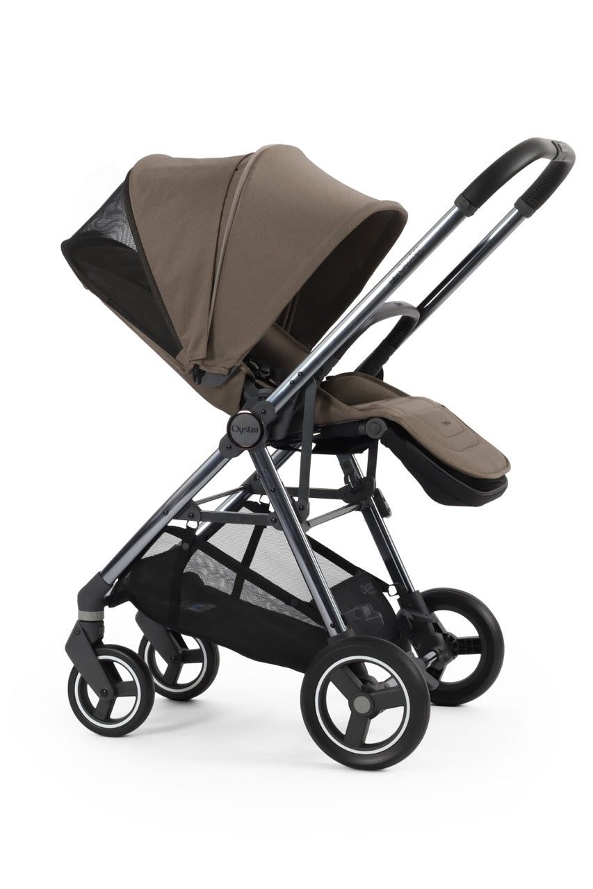 BabyStyle Oyster Gravity+ Stroller - Mink - Pramsy