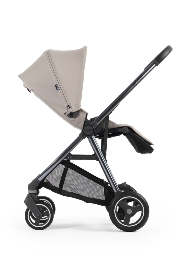 BabyStyle Oyster Gravity+ Stroller and Carrycot - Stone - Pramsy