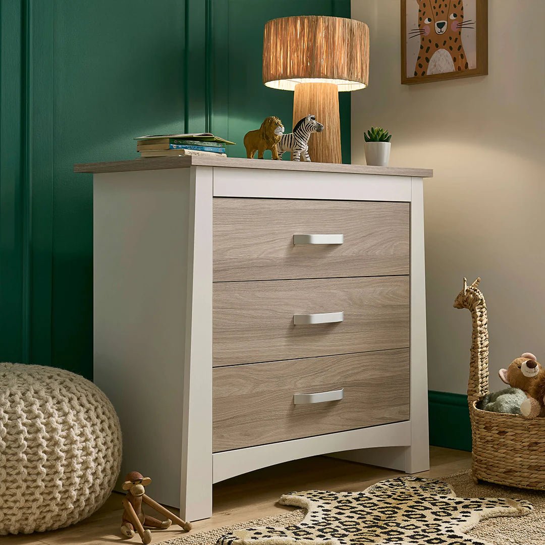 Ada Dresser & Changer - White & Ash - Pramsy