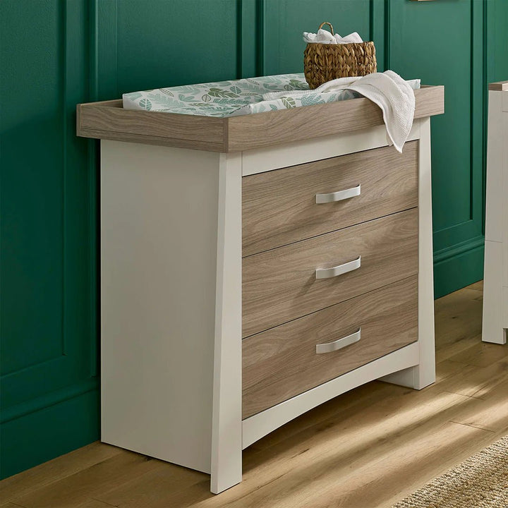 Ada Dresser & Changer - White & Ash - Pramsy