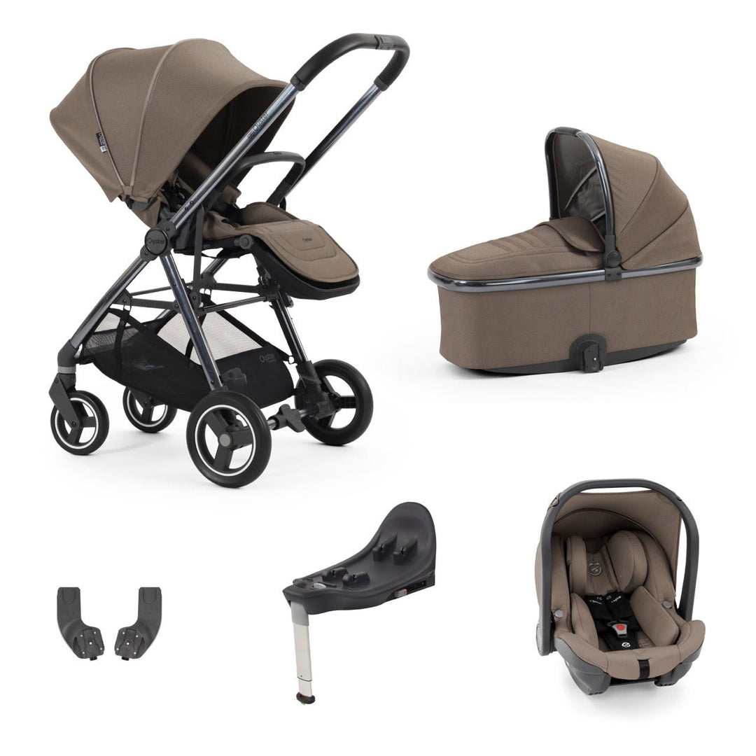 BabyStyle Oyster Gravity+ 5 Piece Package - Mink - Pramsy