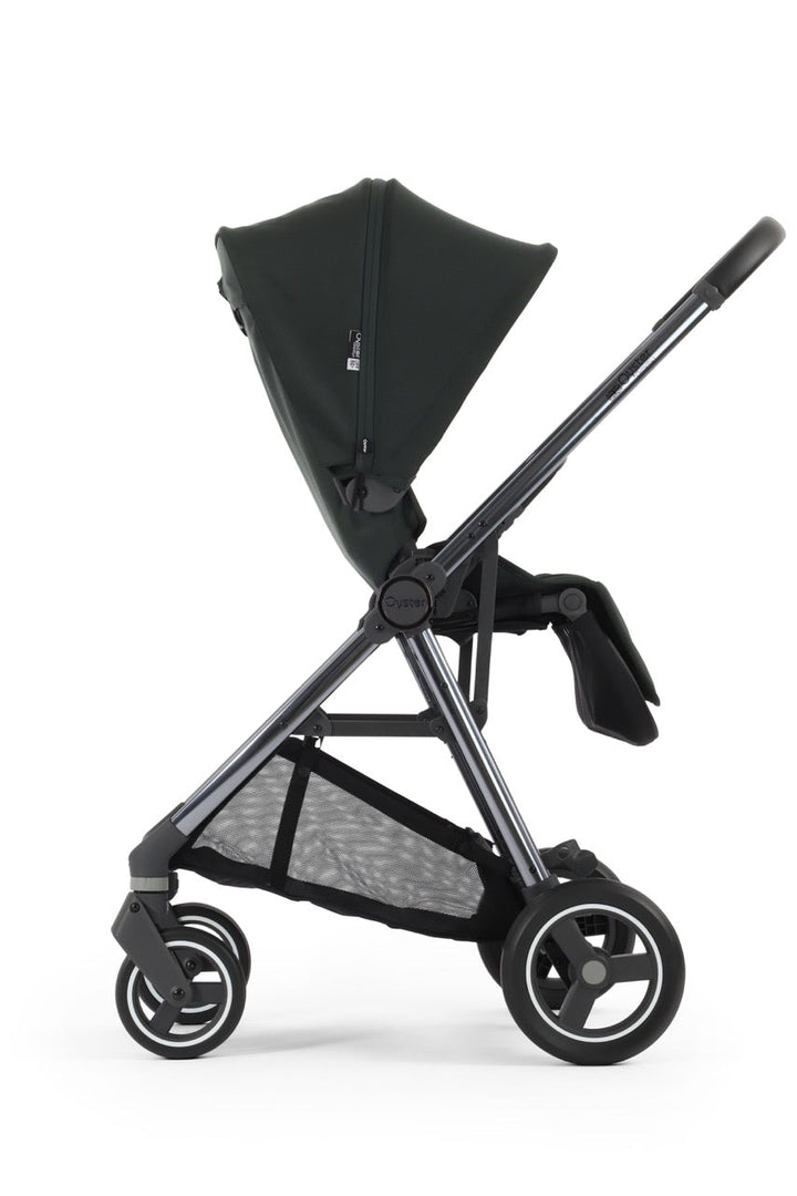 BabyStyle Oyster Gravity+ Stroller and Carrycot - Black Olive - Pramsy