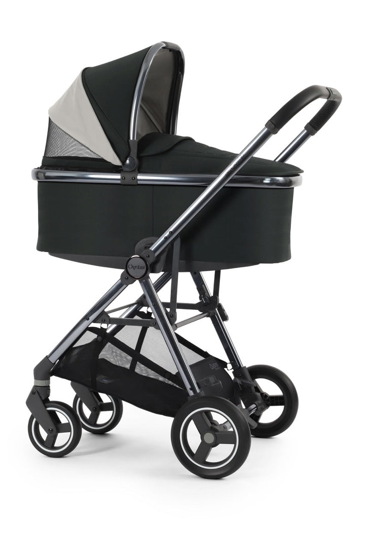 BabyStyle Oyster Gravity+ Stroller and Carrycot - Black Olive - Pramsy