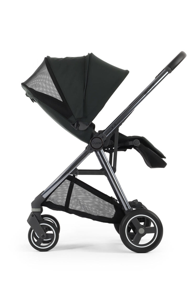 BabyStyle Oyster Gravity+ Stroller and Carrycot - Black Olive - Pramsy