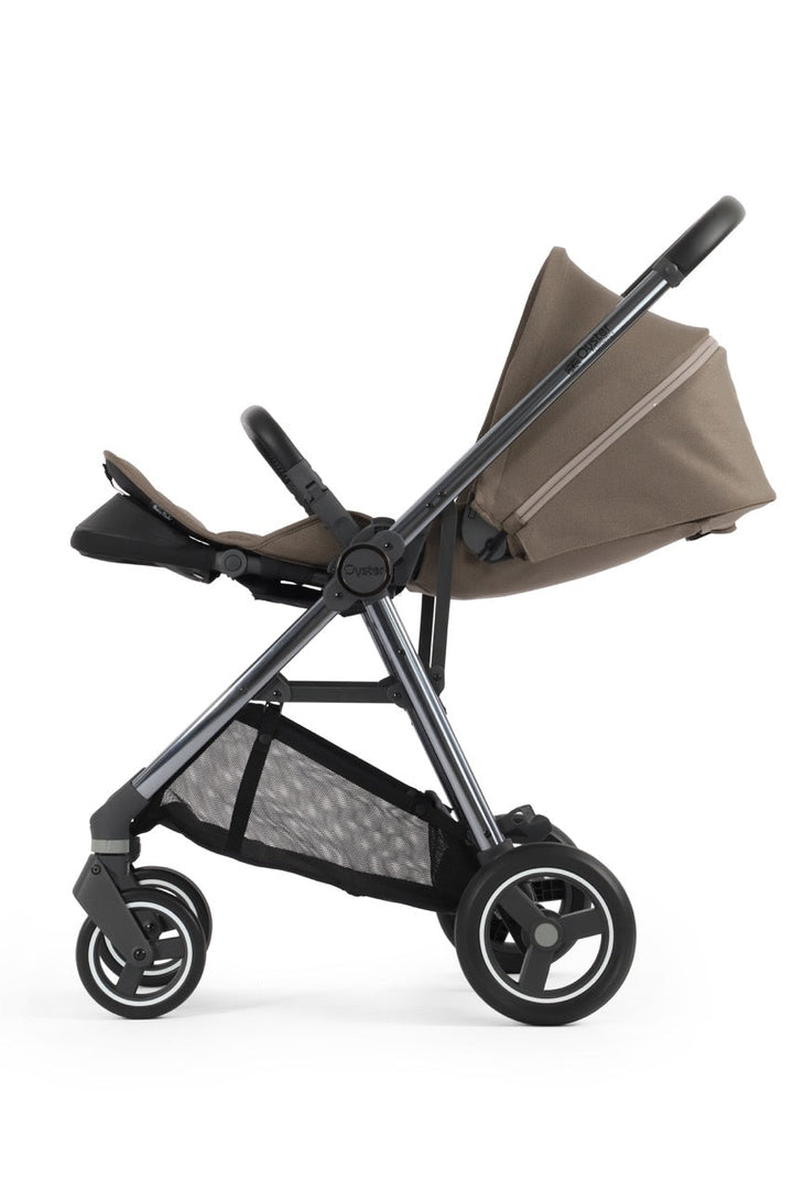 BabyStyle Oyster Gravity+ Stroller and Carrycot - Mink - Pramsy