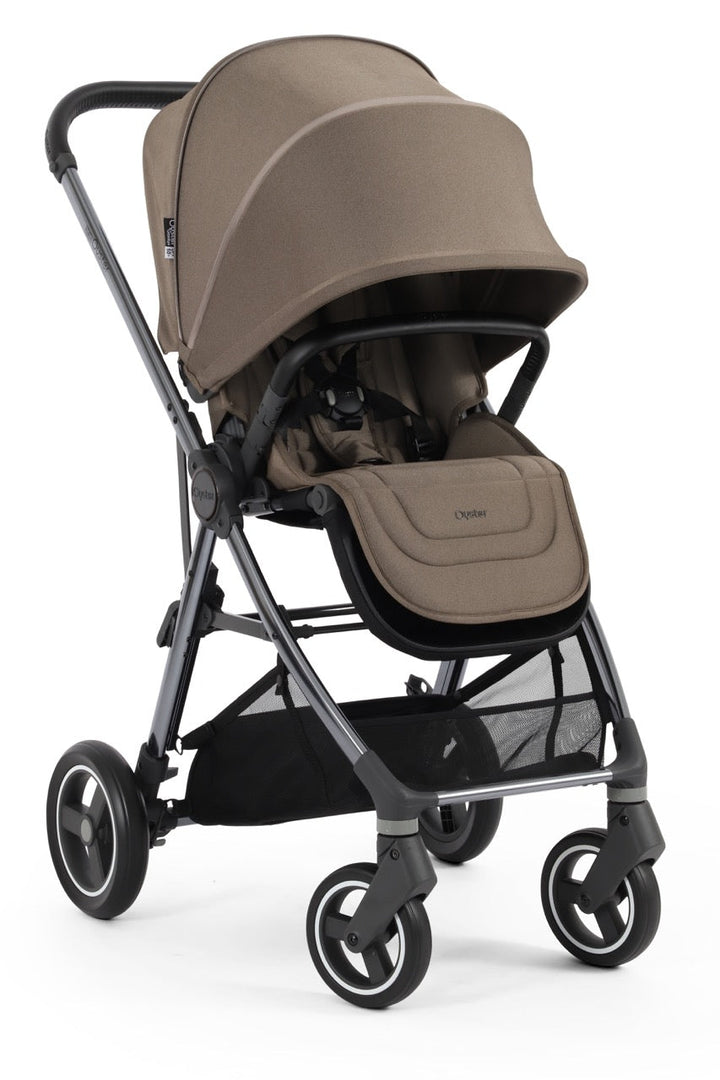 BabyStyle Oyster Gravity+ Stroller and Carrycot - Mink - Pramsy