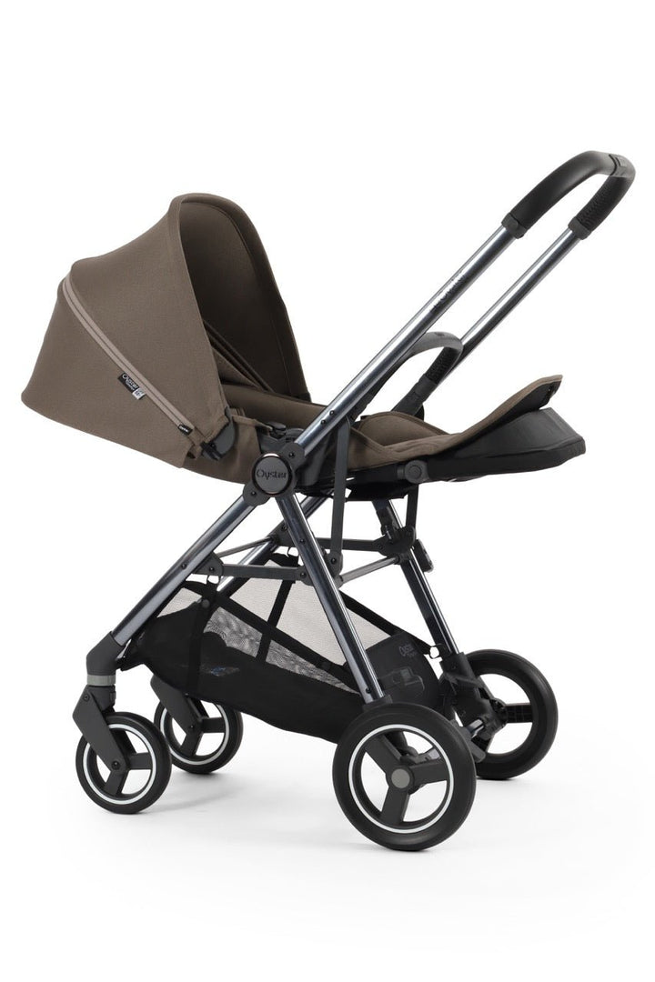 BabyStyle Oyster Gravity+ Stroller and Carrycot - Mink - Pramsy