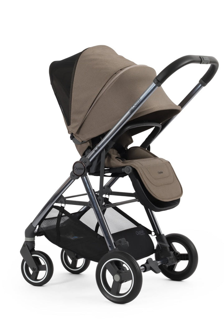 BabyStyle Oyster Gravity+ Stroller and Carrycot - Mink - Pramsy