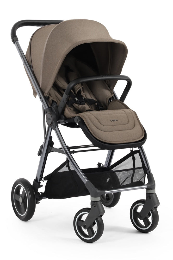 BabyStyle Oyster Gravity+ Stroller and Carrycot - Mink - Pramsy