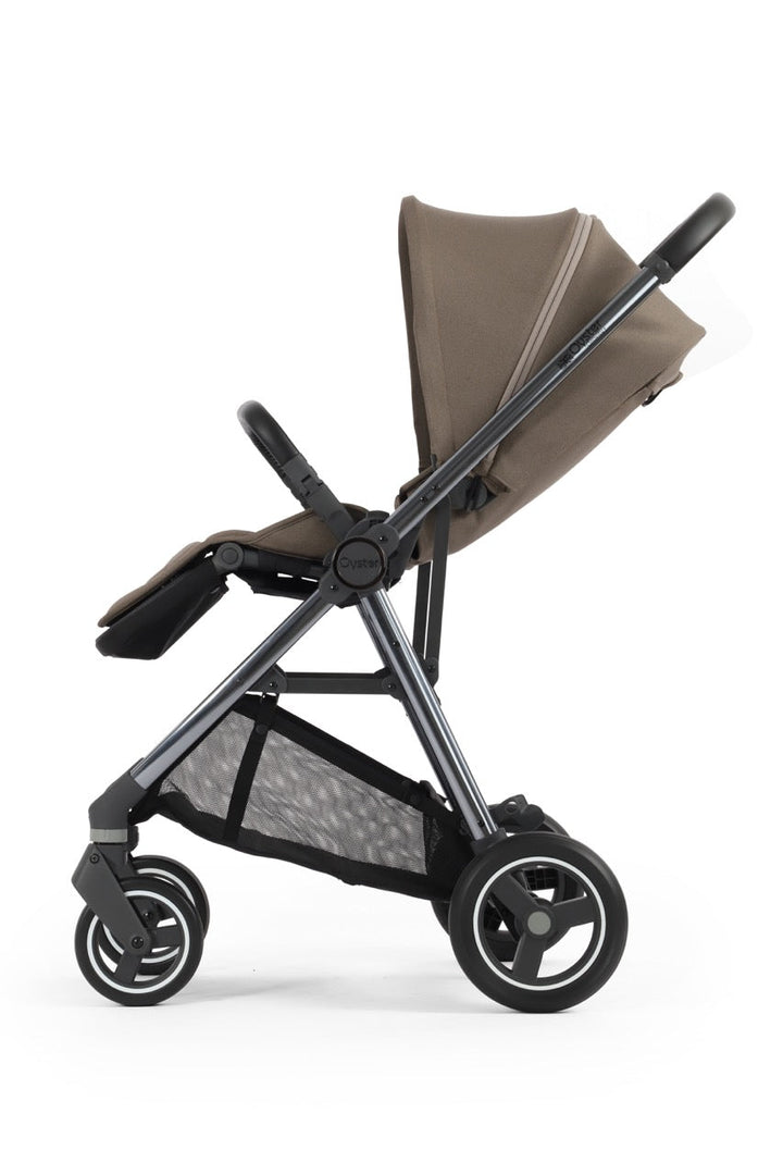 BabyStyle Oyster Gravity+ Stroller and Carrycot - Mink - Pramsy