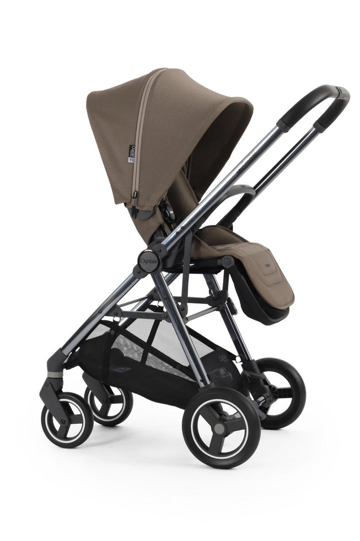 BabyStyle Oyster Gravity+ Stroller and Carrycot - Mink - Pramsy