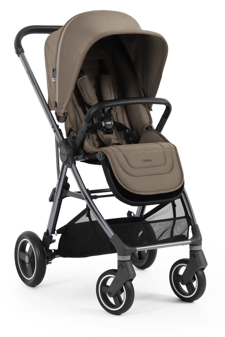 BabyStyle Oyster Gravity+ Stroller and Carrycot - Mink - Pramsy