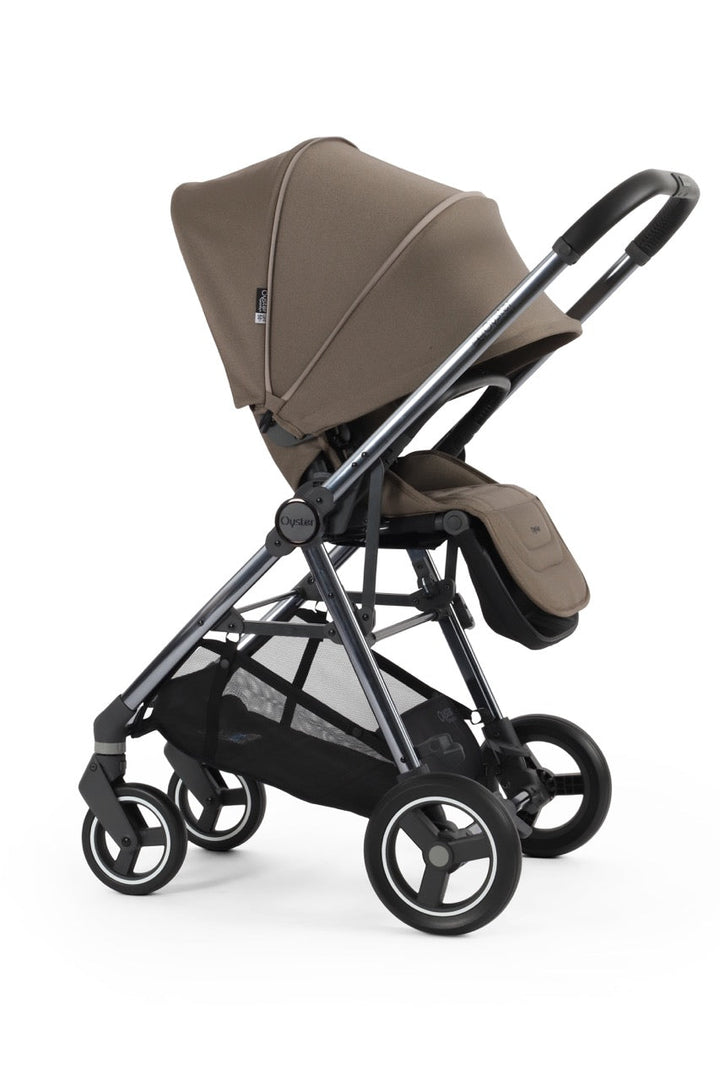 BabyStyle Oyster Gravity+ Stroller and Carrycot - Mink - Pramsy