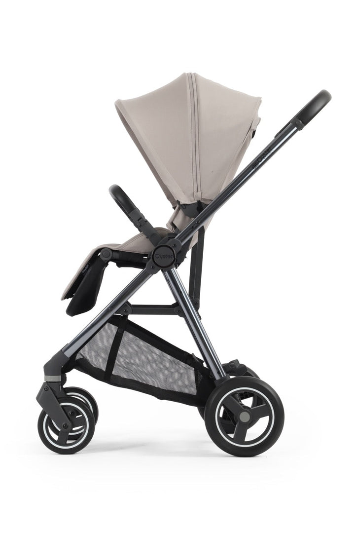 BabyStyle Oyster Gravity+ Stroller and Carrycot - Stone - Pramsy