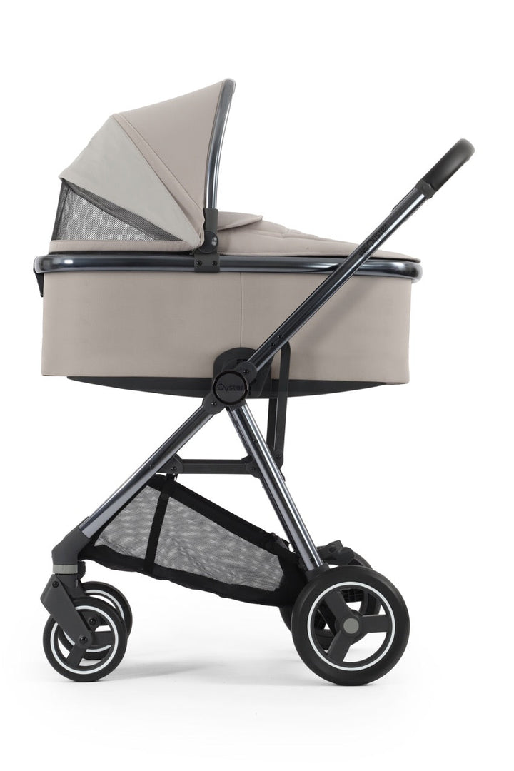 BabyStyle Oyster Gravity+ Stroller and Carrycot - Stone - Pramsy