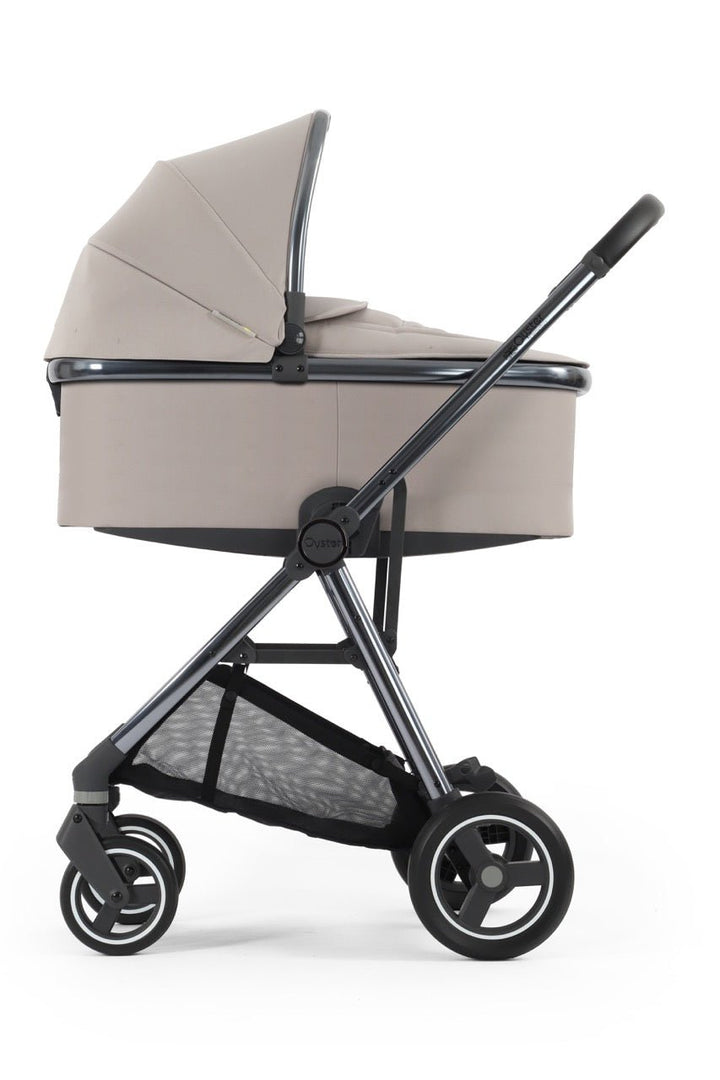 BabyStyle Oyster Gravity+ Stroller and Carrycot - Stone - Pramsy