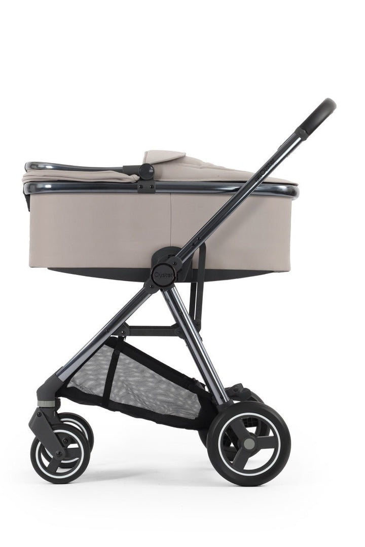 BabyStyle Oyster Gravity+ Stroller and Carrycot - Stone - Pramsy