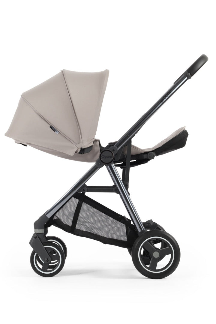 BabyStyle Oyster Gravity+ Stroller and Carrycot - Stone - Pramsy