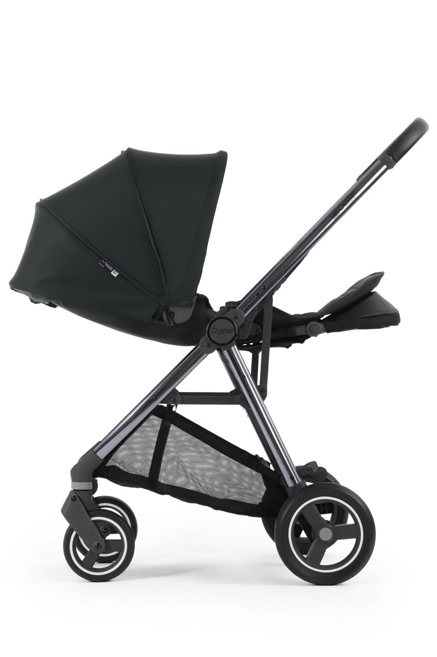 BabyStyle Oyster Gravity+ Stroller - Black Olive - Pramsy