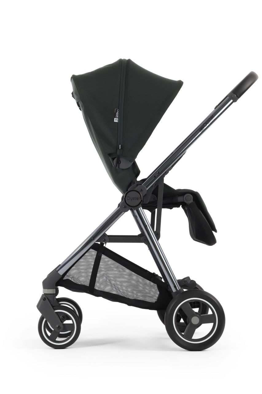 BabyStyle Oyster Gravity+ Stroller - Black Olive - Pramsy