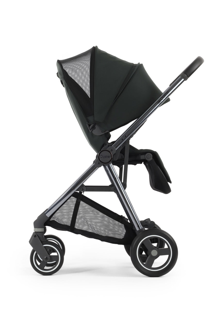 BabyStyle Oyster Gravity+ Stroller - Black Olive - Pramsy