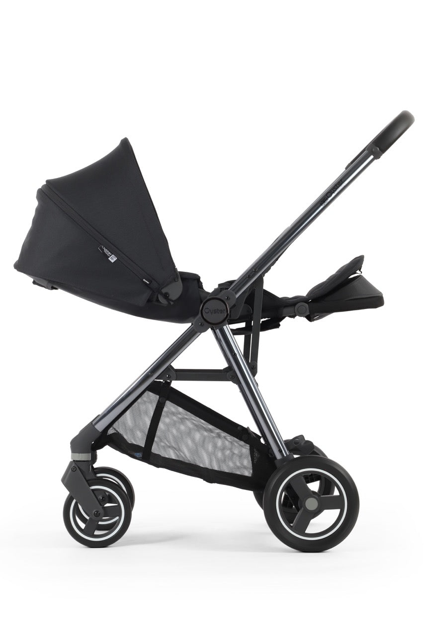 BabyStyle Oyster Gravity+ Stroller - Carbonite - Pramsy