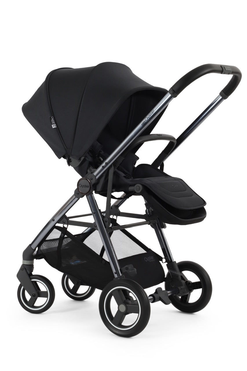 BabyStyle Oyster Gravity+ Stroller - Carbonite - Pramsy